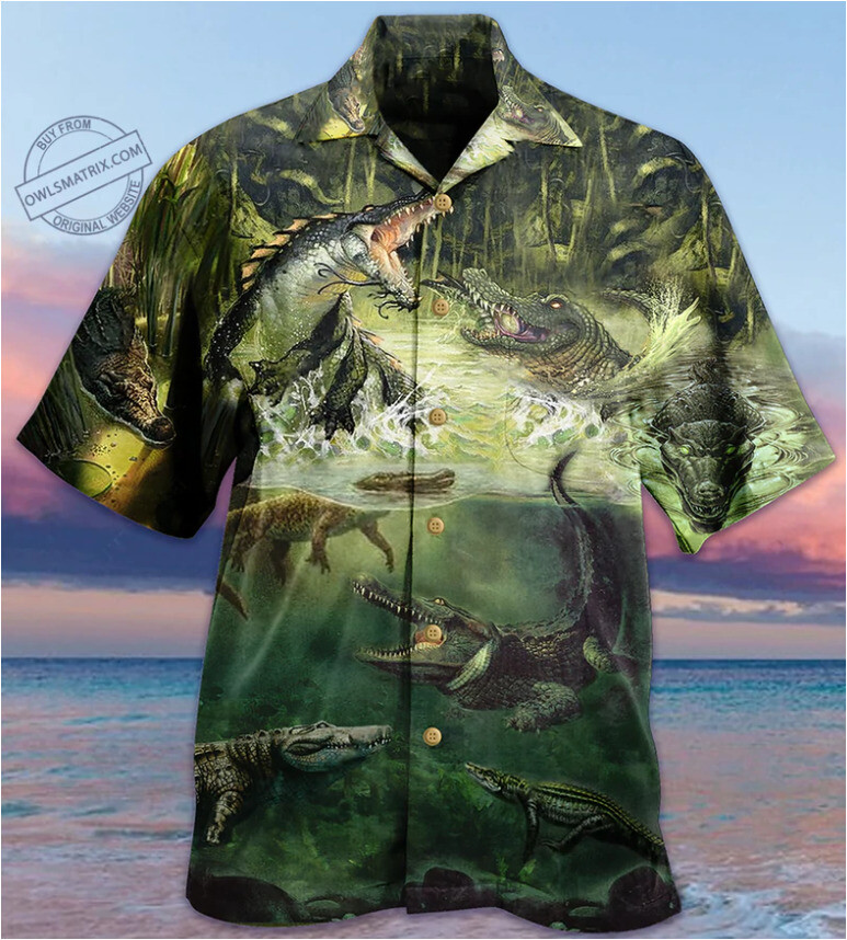 Crocodile Amazing Alligator Limited   Hawaiian Shirt All Over Print Best Price