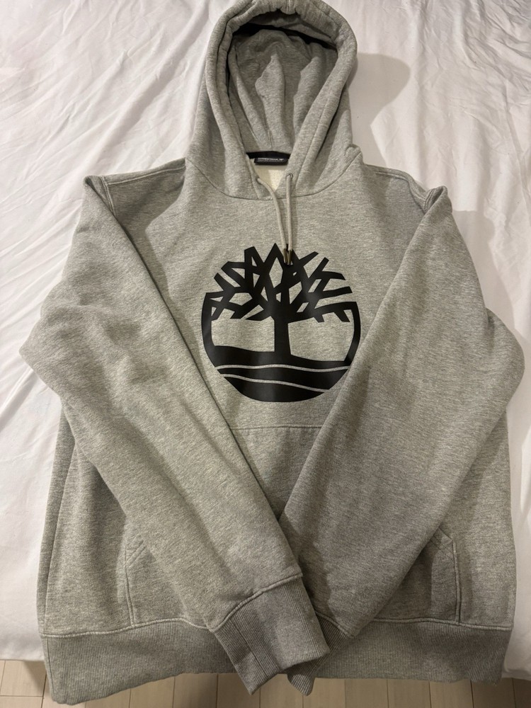 Timberland Grey Hoodie Size Large