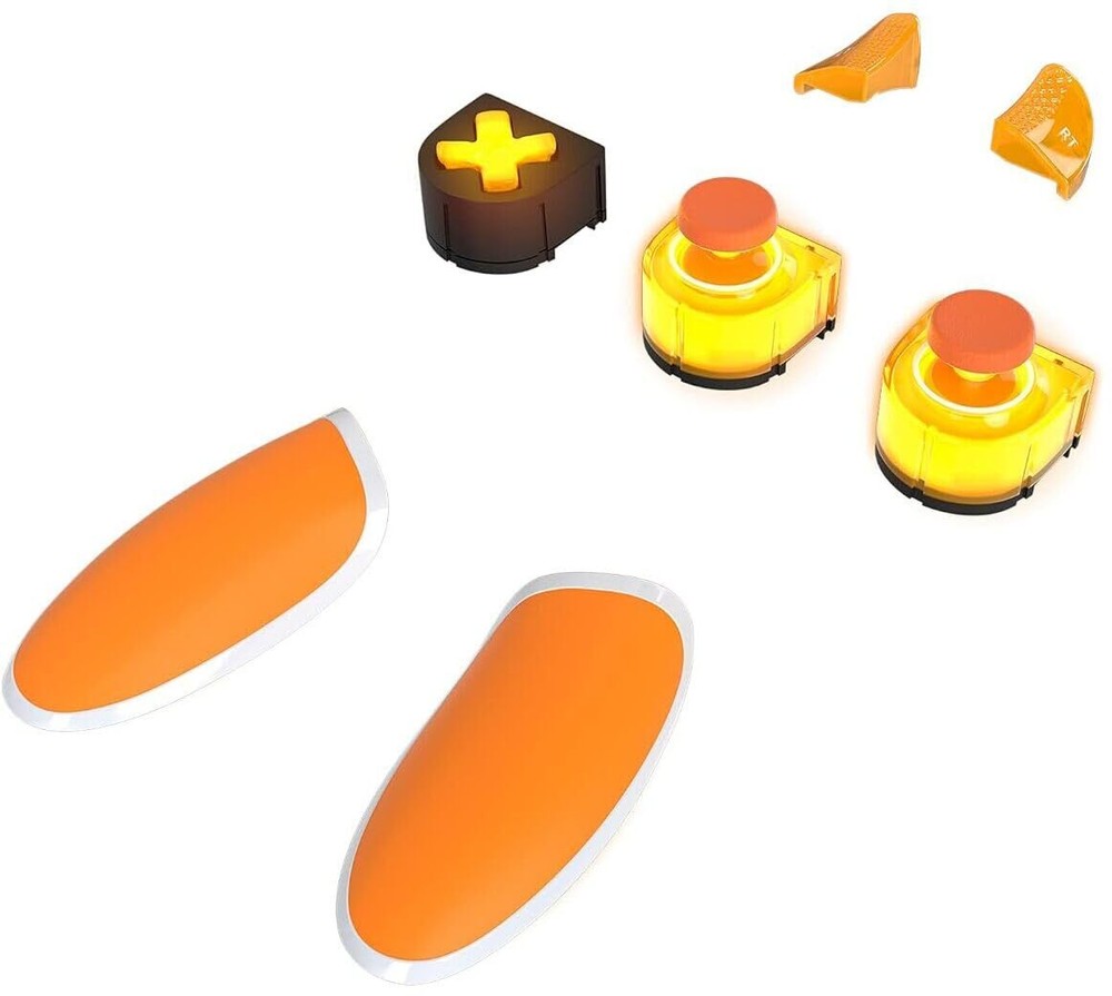 eSwap X LED Orange Crystal Pack (Compatible with XBOX Series X/S, PC)