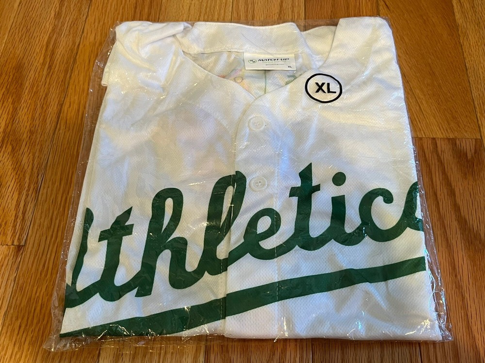 Oakland Athletics A’s Coliseum Pride Day Baseball MLB Jersey Shirt SGA 2024 XL-image