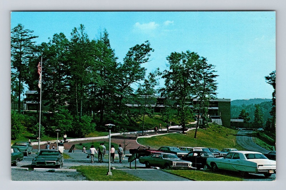 WV-West Virginia, Hawks Nest State Park Lodge, Advertisement, Vintage Postcard