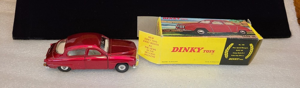 Dinky Saab 96 Toy Car/Made In England