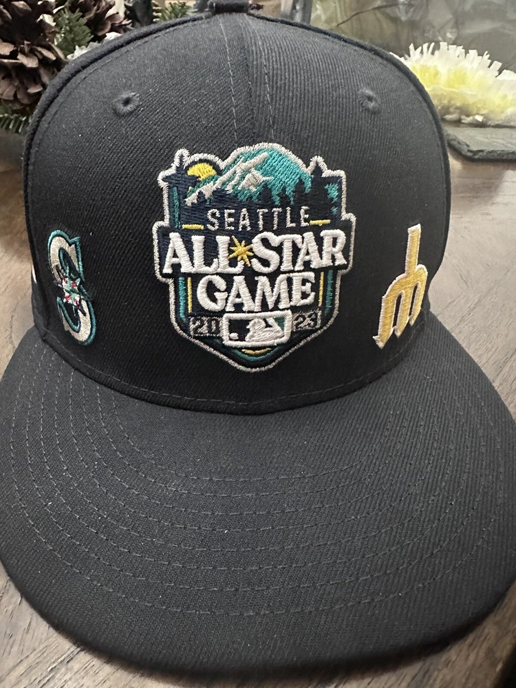 Seattle Mariners Logo History Fitted Hat New Era.