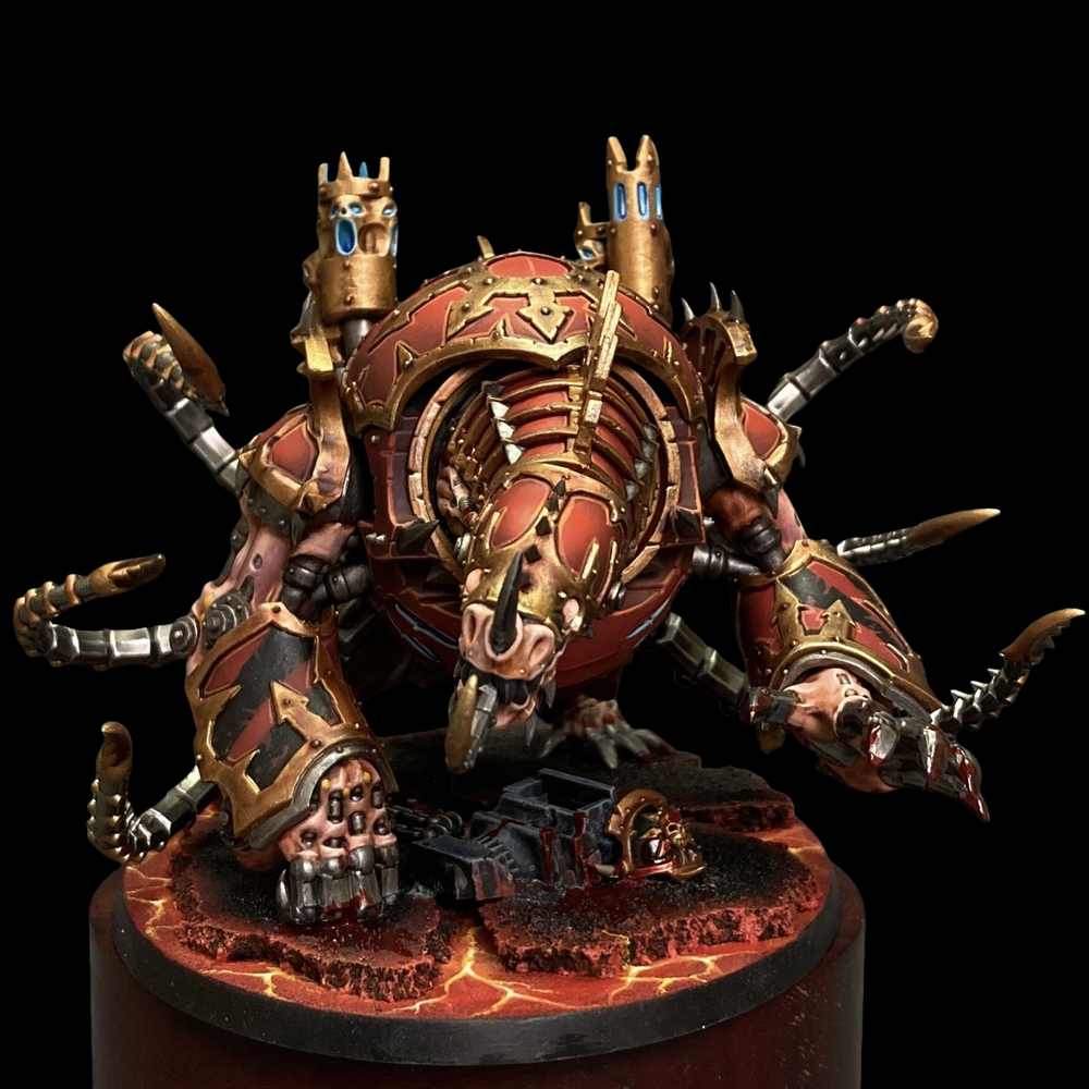 Chaos Space Marines Warhammer 40,000 pro painted Forgefiend /Maulerfiend Army GW