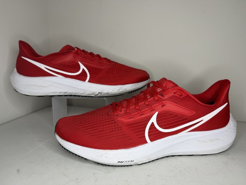 Nike Mens Air Zoom Pegasus 39  Size 13 DM0164-602 Orange Running Shoes Sneaker