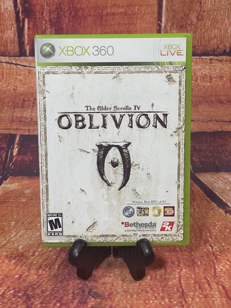Elder Scrolls IV Oblivion - XBox 360 Microsoft CIB Complete TESTED