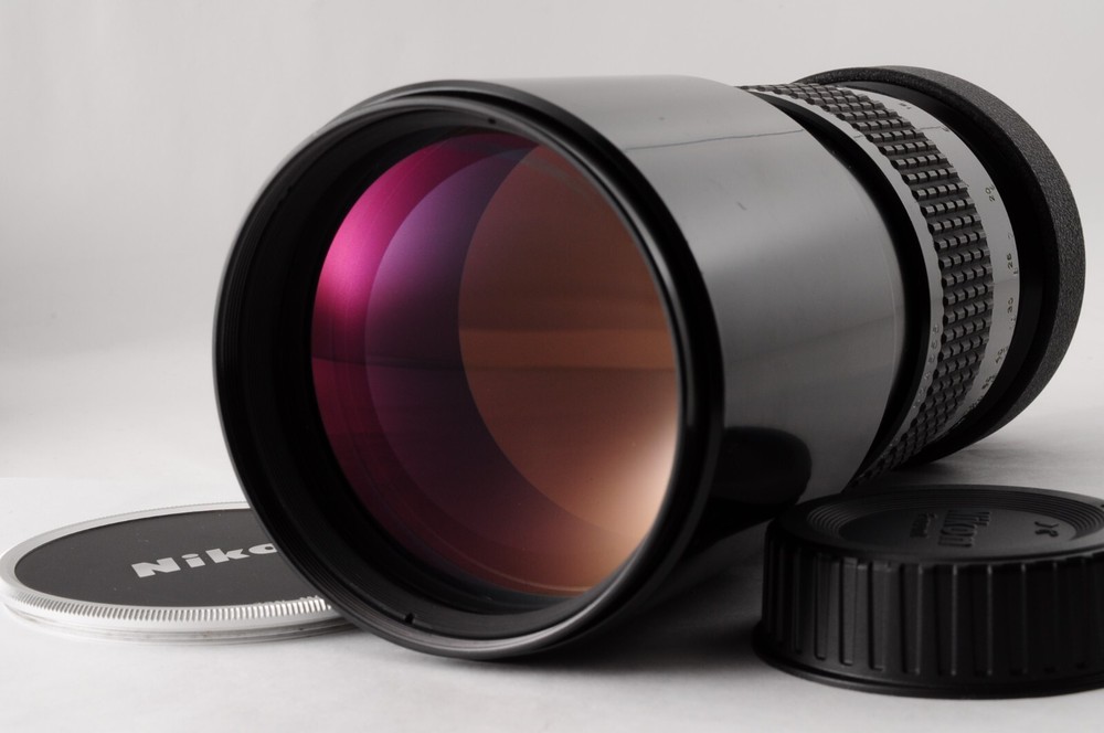 Optical MINT Nikon Ai NIKKOR 300mm F4.5 Telephoto Manual AI MF lens From Japan