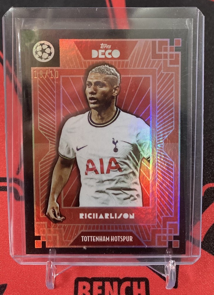 2022-23 Topps Deco UCL - Current Stars Purple Richarlison 10/10