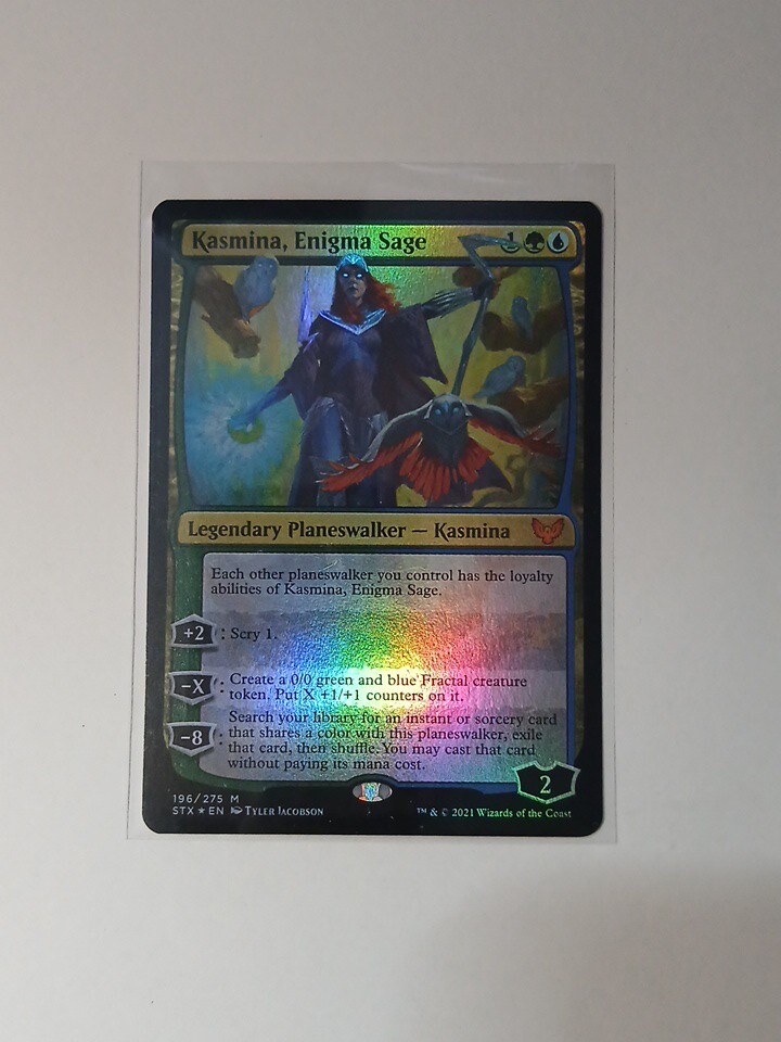 Kasmina, Enigma Sage Strixhaven: School of Mages Holo