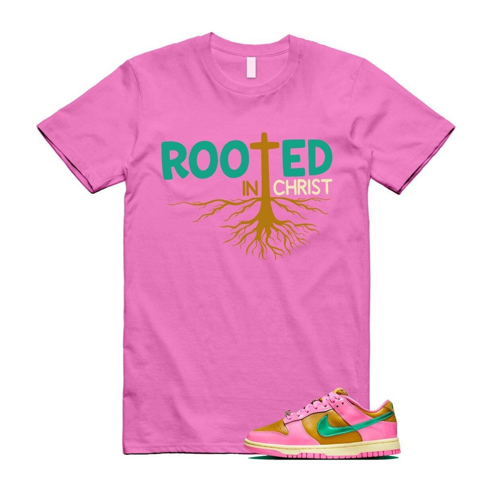 Dunk Parris Goebel Playful Pink Bronzine Jade Luminous Green Shirt Match Rooted