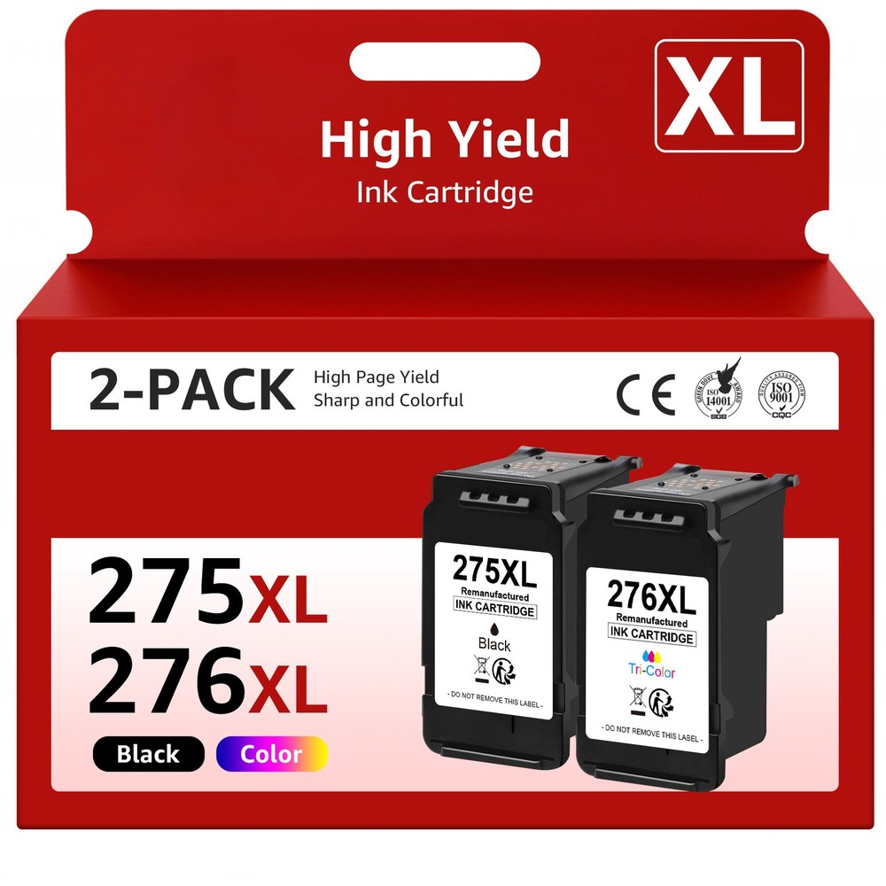 Canon PG275XL Black Ink Cartridge for Pixma TS3522 TS3720 TS3722 TR4720 TR4722 Printers
