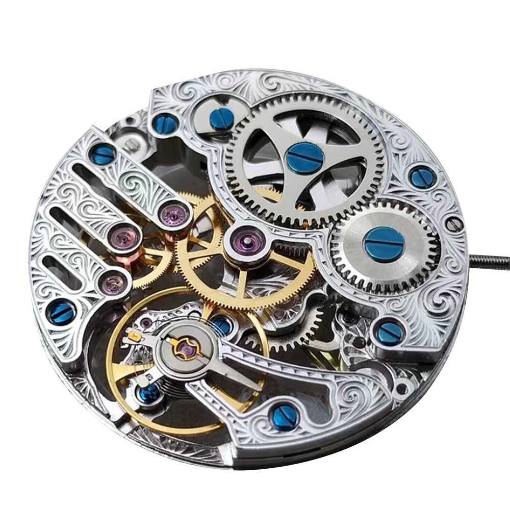Original 17-Jewel Hand-Winding Skeleton Watch Movement for ST3620K