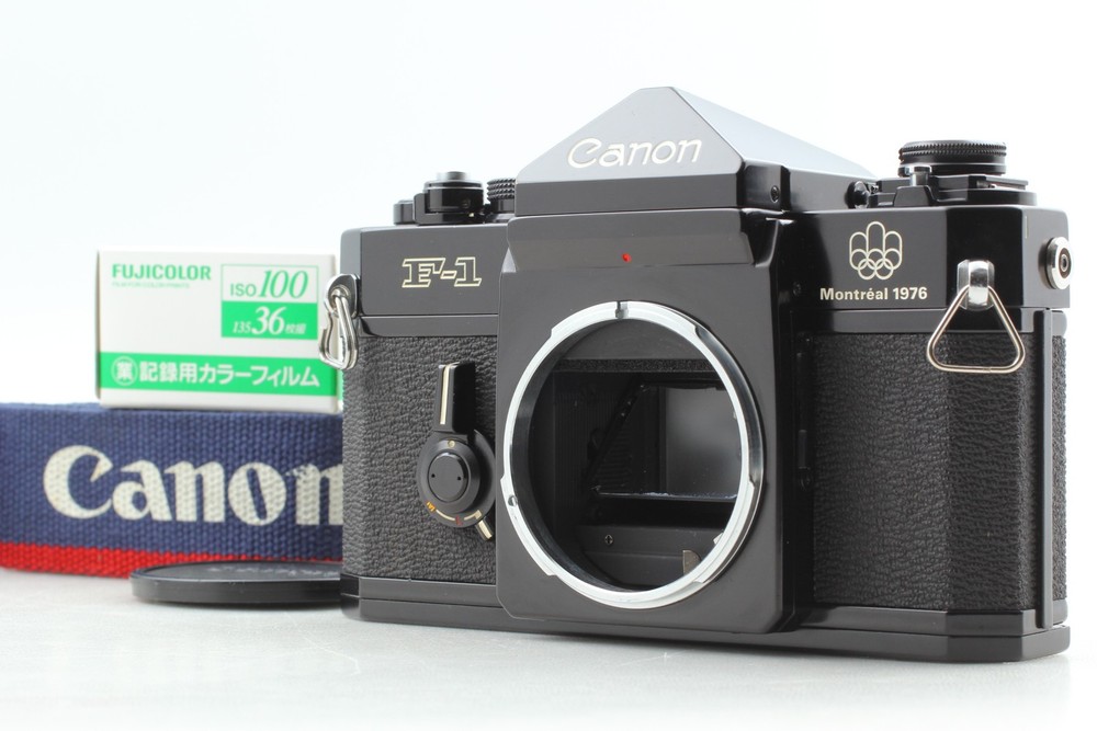 [Near MINT] Canon F-1 Montreal1976 Olympic SLR 35mm Film Camera Body from JAPAN
