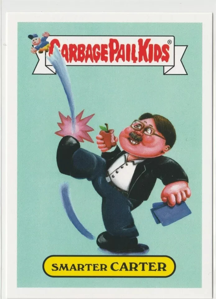 Smarter Carter 5b Garbage Pail Kids GPK 2016 Prime Slime Trashy TV Trading Card