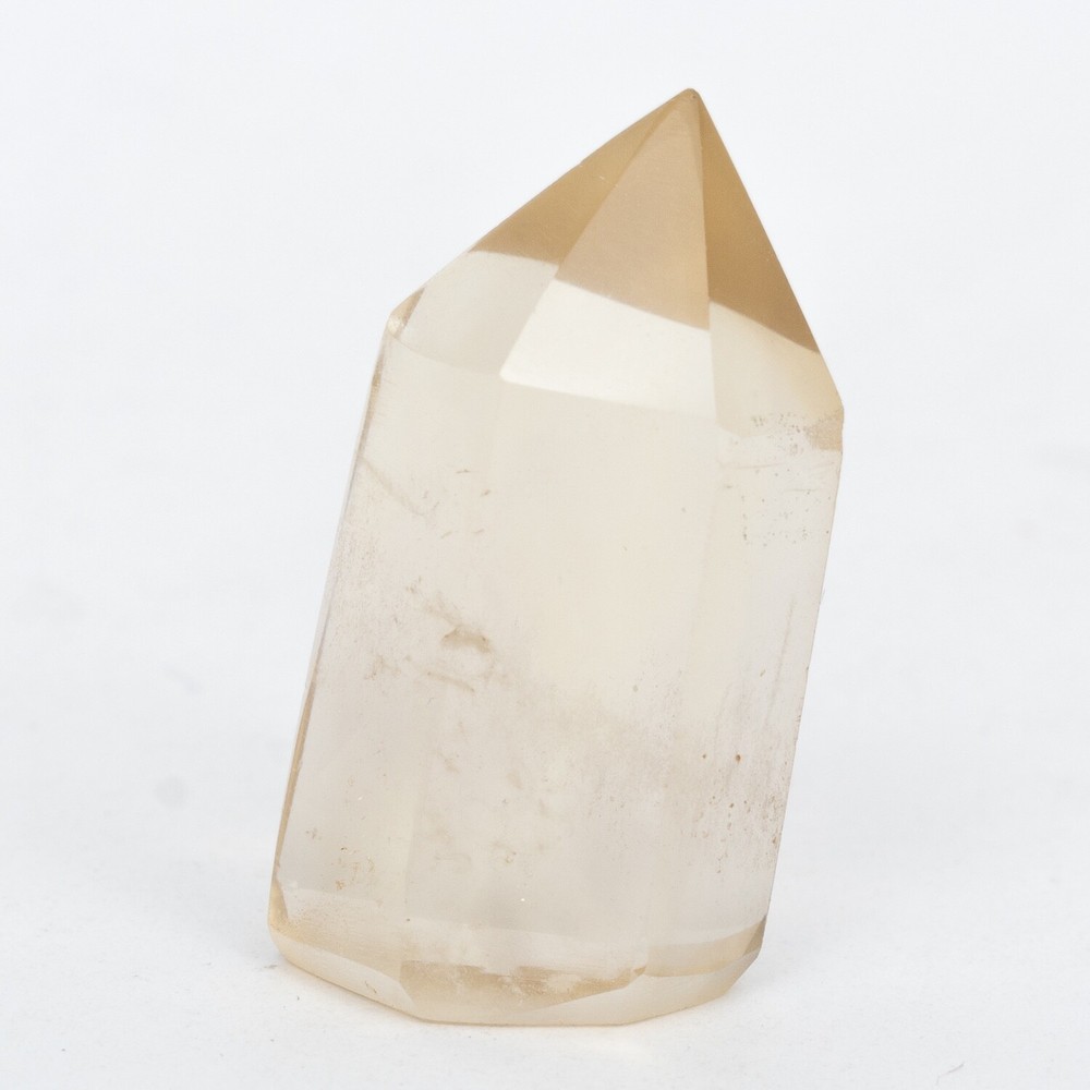 Polished CITRINE Crystal Chakra Stone Wand 0.35 oz Madagascar Prism #5744T