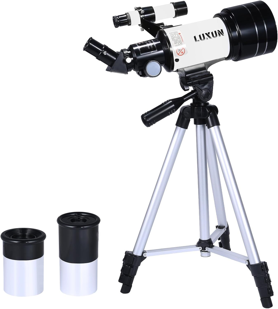 Astronomical Refracting Telescope, 70Mm Travel Telescope(15X-150X) Portable Tele