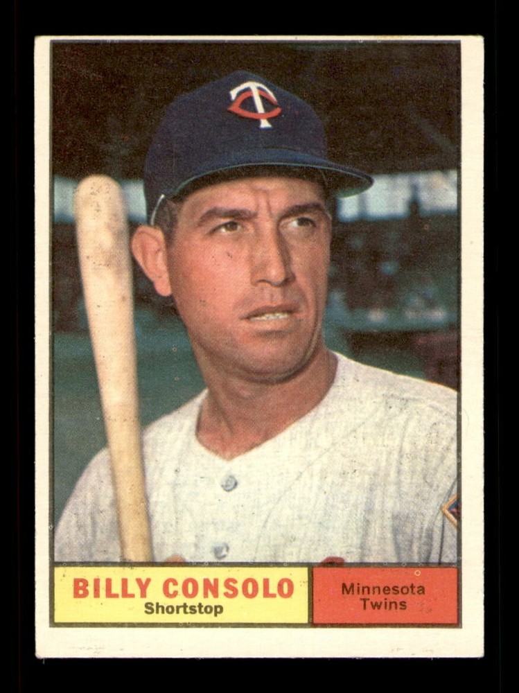 1961 Topps Set Break #504 Billy Consola EX *tarjetas obg*