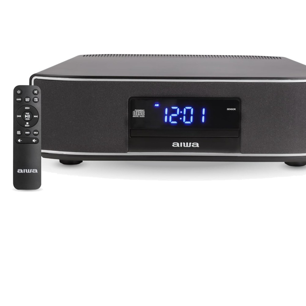 Exos Home Speaker - 30W RMS Sound System with Bluetooth, CD Player & FM Radio