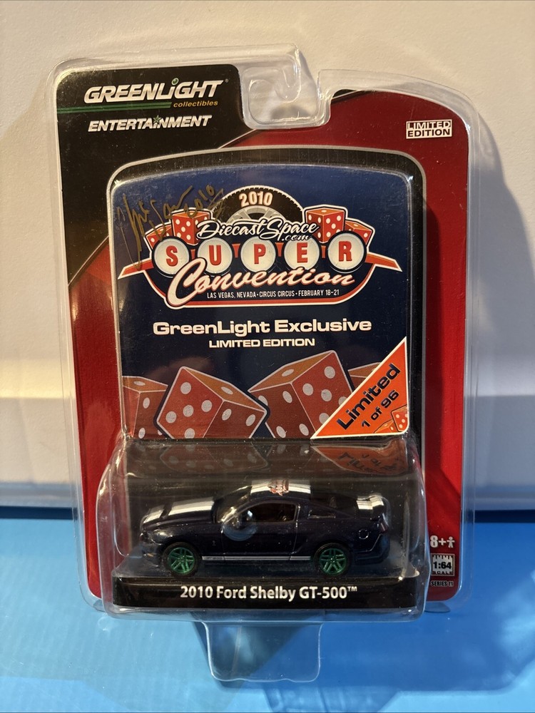 Greenlight 2010 Ford Shelby GT-500  Las Vegas Super Convention Chase 1 of 96