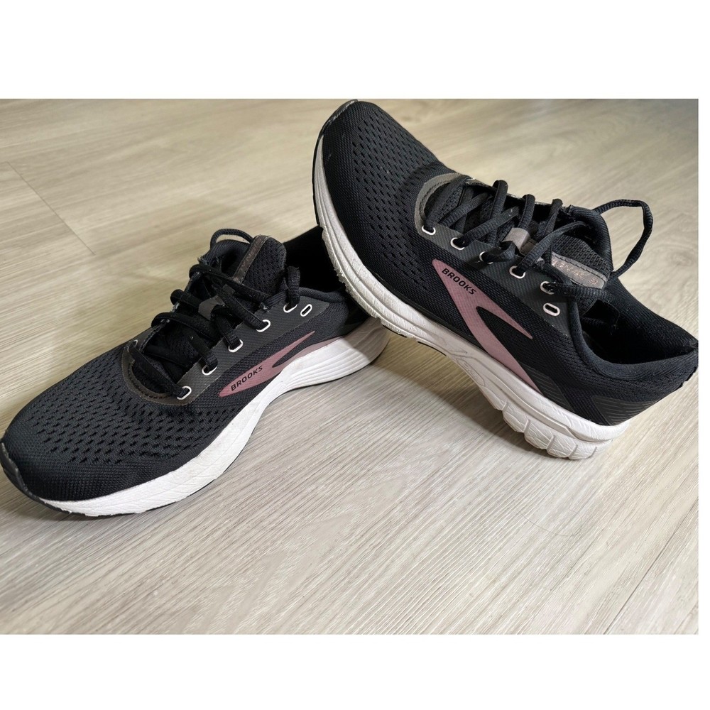 Brooks Signal 3 Womens Running Shoes Black Rose Gold 1203491B088 Size 8