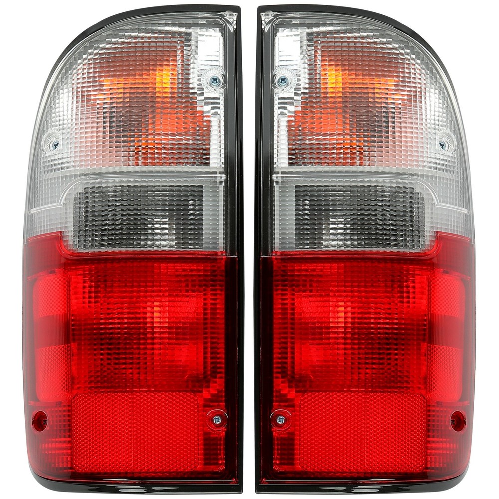 Toyota Tacoma 1995-2000 Tail Lights Pair for 2WD 4WD Pickup Brake Lamps