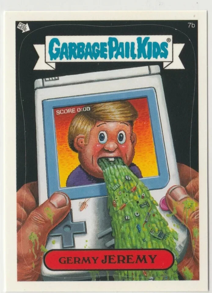 Germy Jeremy Garbage Pail Kids GPK Nintendo Game Boy 2004 Retro ANS2
