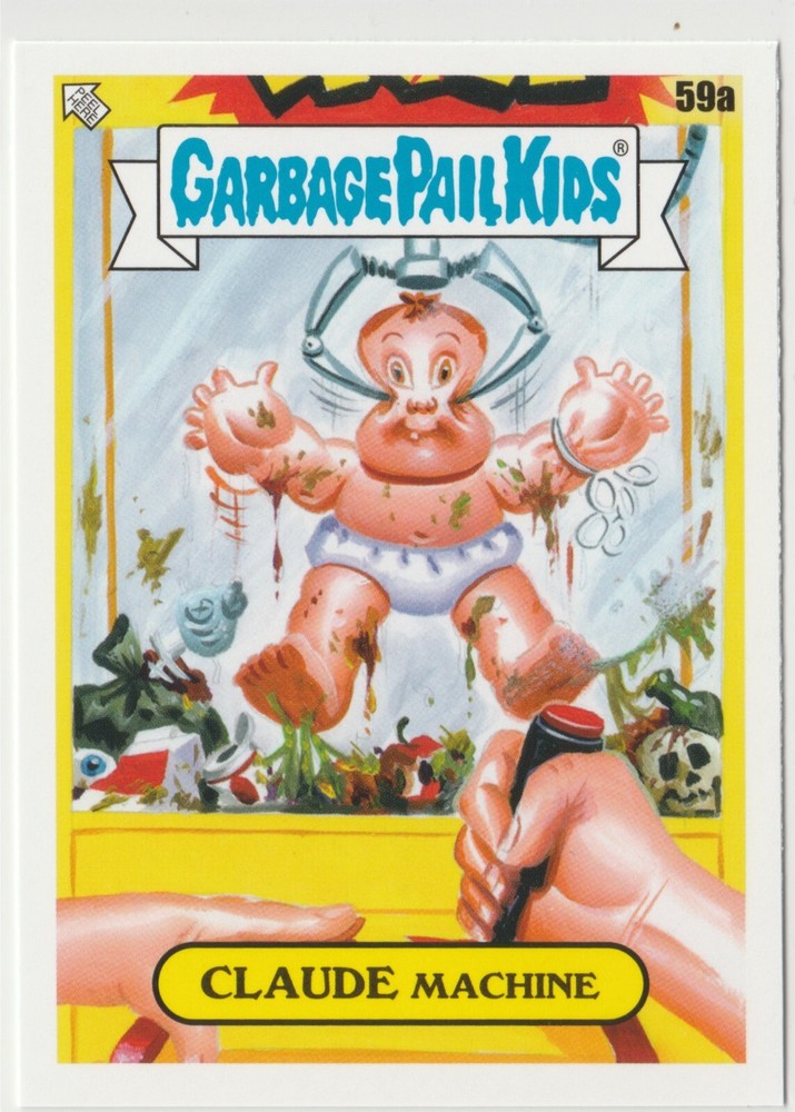 Claude Machine 59a Garbage Pail Kids GPK 2024 Kids At Play KAP Card  