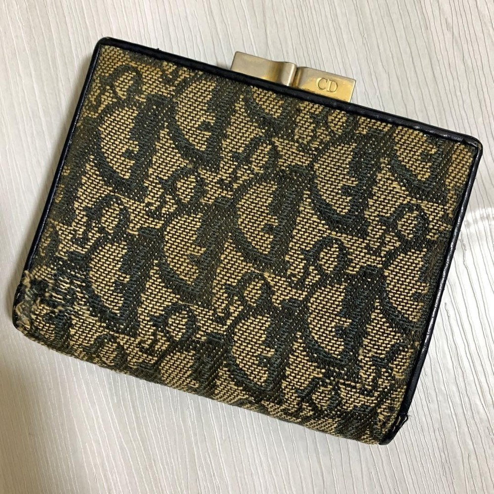 Dior Paris Bifold Leather Wallet for Men Luxury Designer