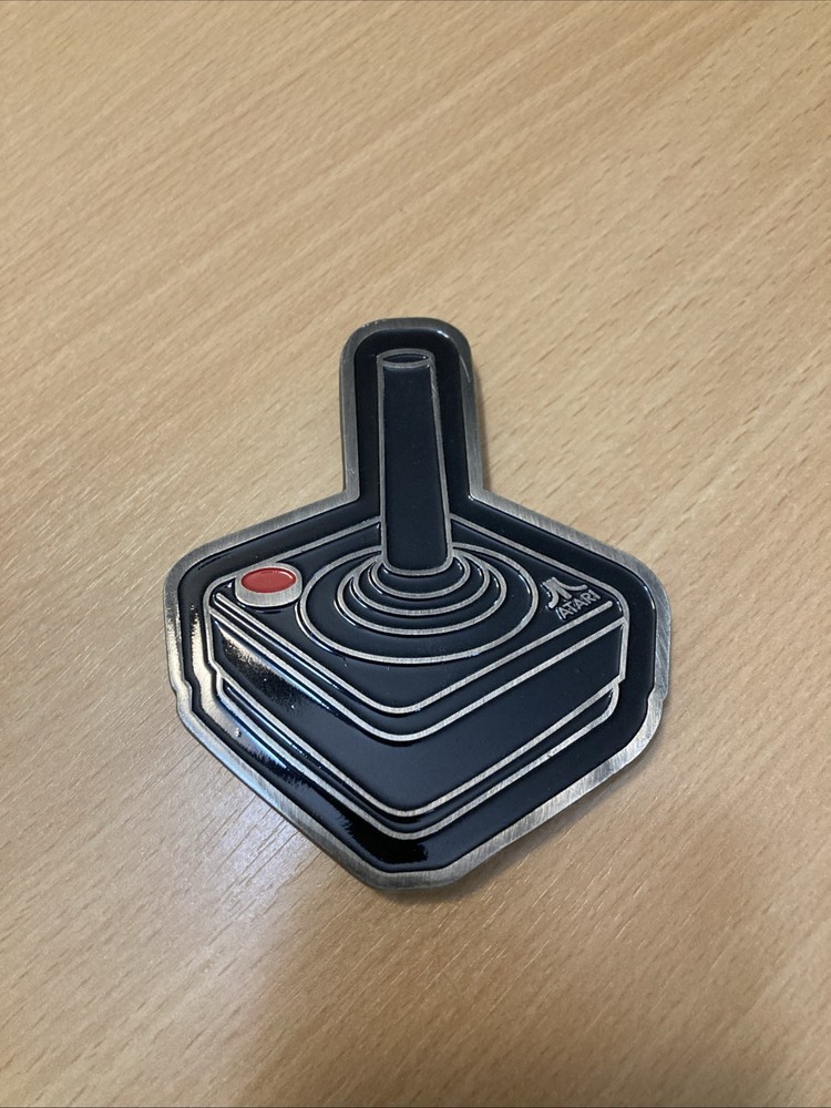Atari 2600 Controller Retro Gaming Belt Buckle Collectible
