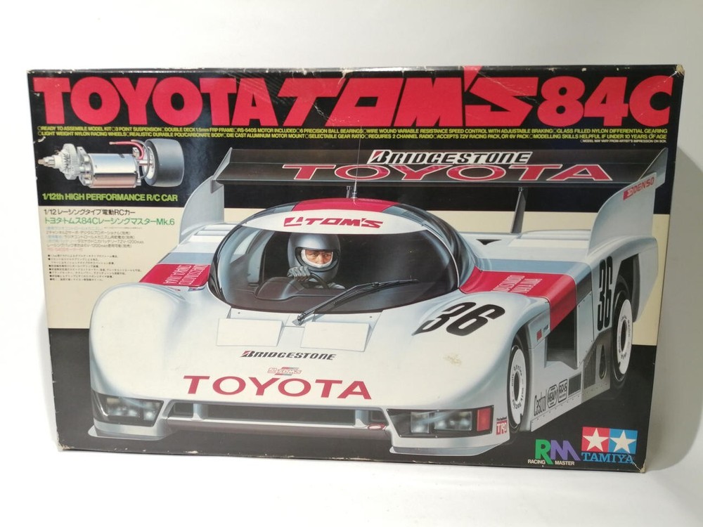 1/12 TAMIYA Toyota Tom's 84C Racing Master MK.6 RC Kit