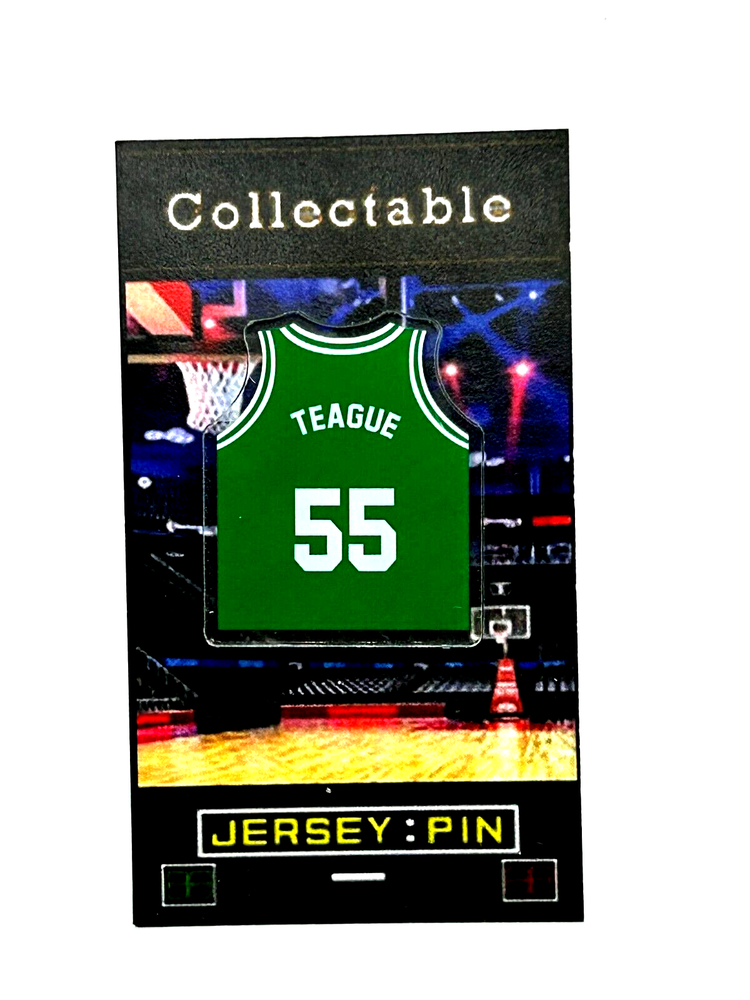Boston Celtics Jeff Teague Jersey Lapel Pin Classic Collectible Free Shipping
