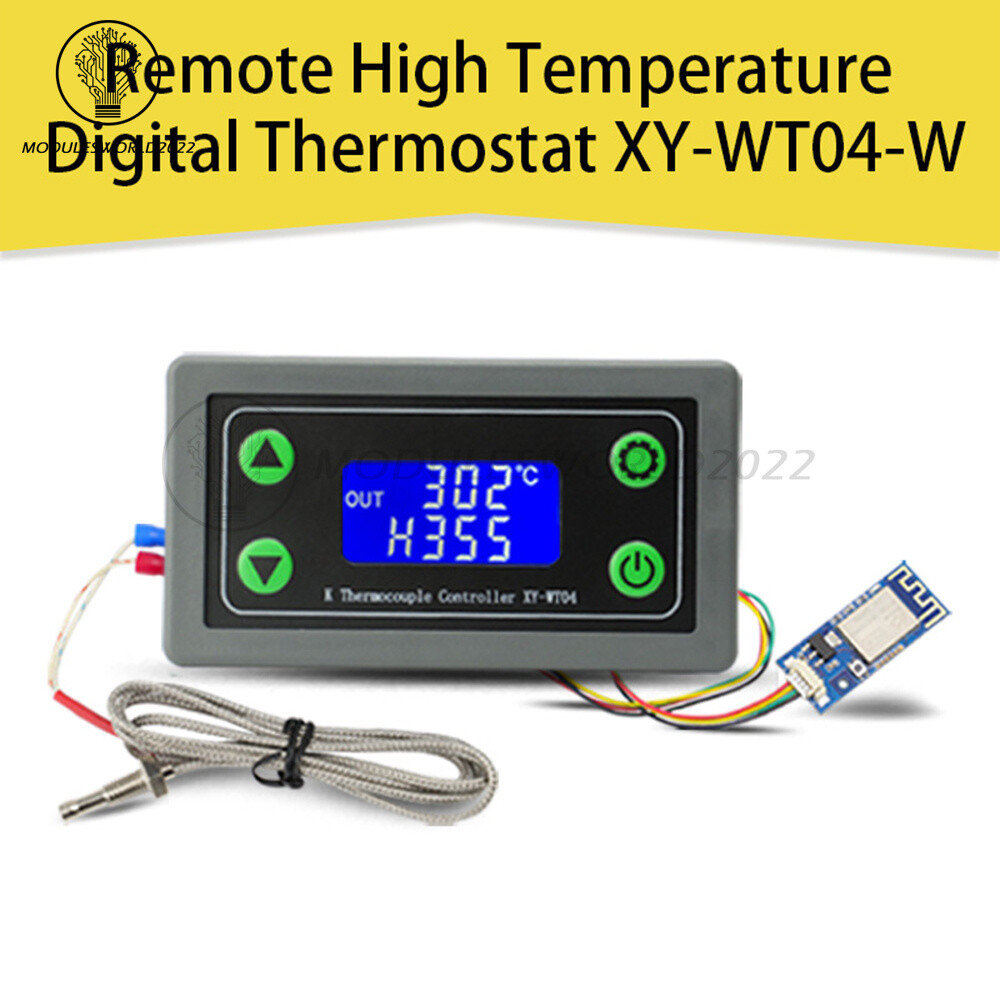 XY-WT04 WIFI Remote High Temperature Digital Thermostat K-type Thermocouple US