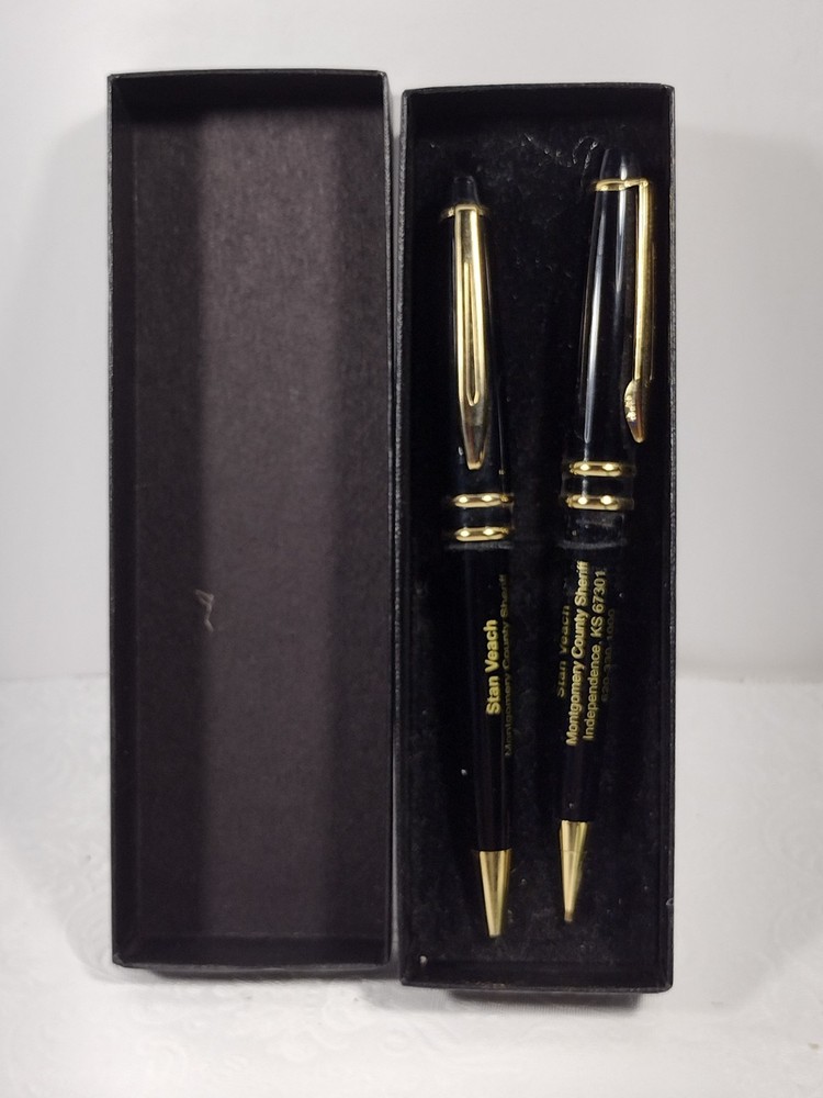 Nice Pen And Pencil Set For Collectors Or Advertising  or Campaigns  Items.