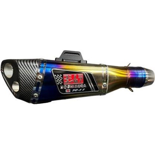 Yoshimura R11 Double-Outlet Muffler Multi Bike Exhaust Muffler Canister Pipe