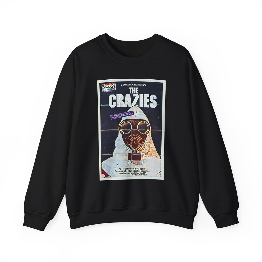 The Crazies Graphic Print Art Long Sleeve Unisex Heavy Blend Crewneck Sweatshirt