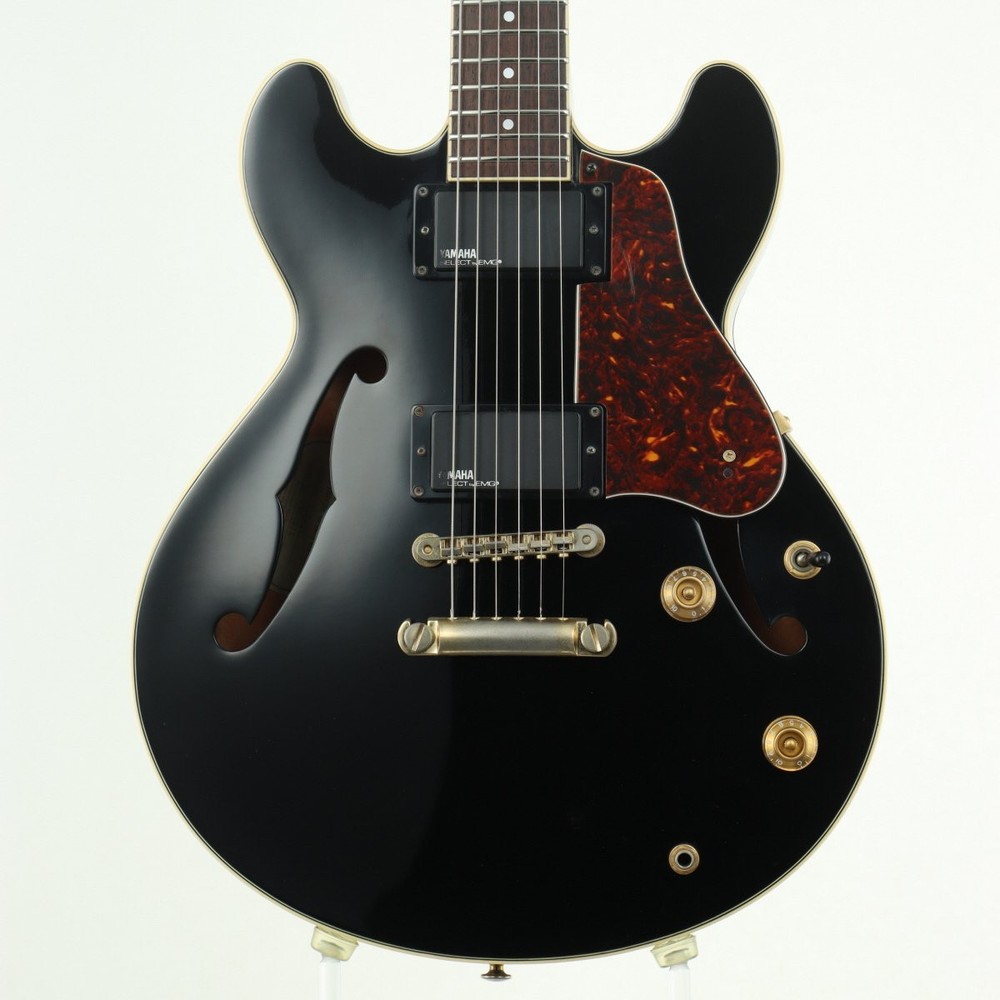 YAMAHA SAS-II Black Electric Guitar Used Good Condition from Japan 0224036