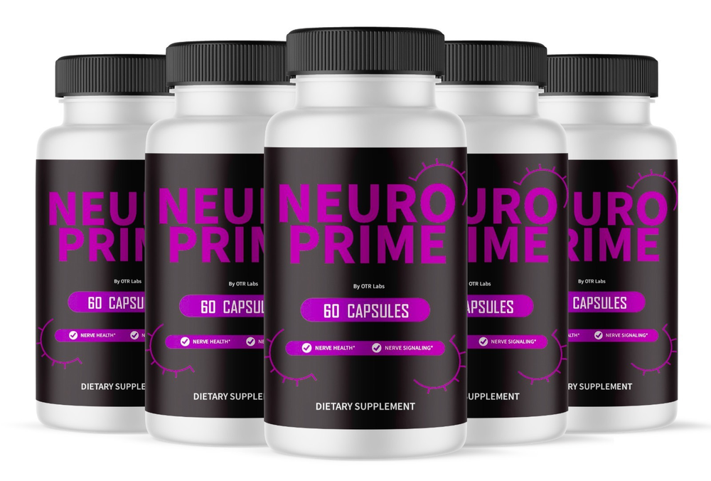 Neuro Prime Nerve Health Support Dietary Supplement 300 Capsules 5 Bottles
