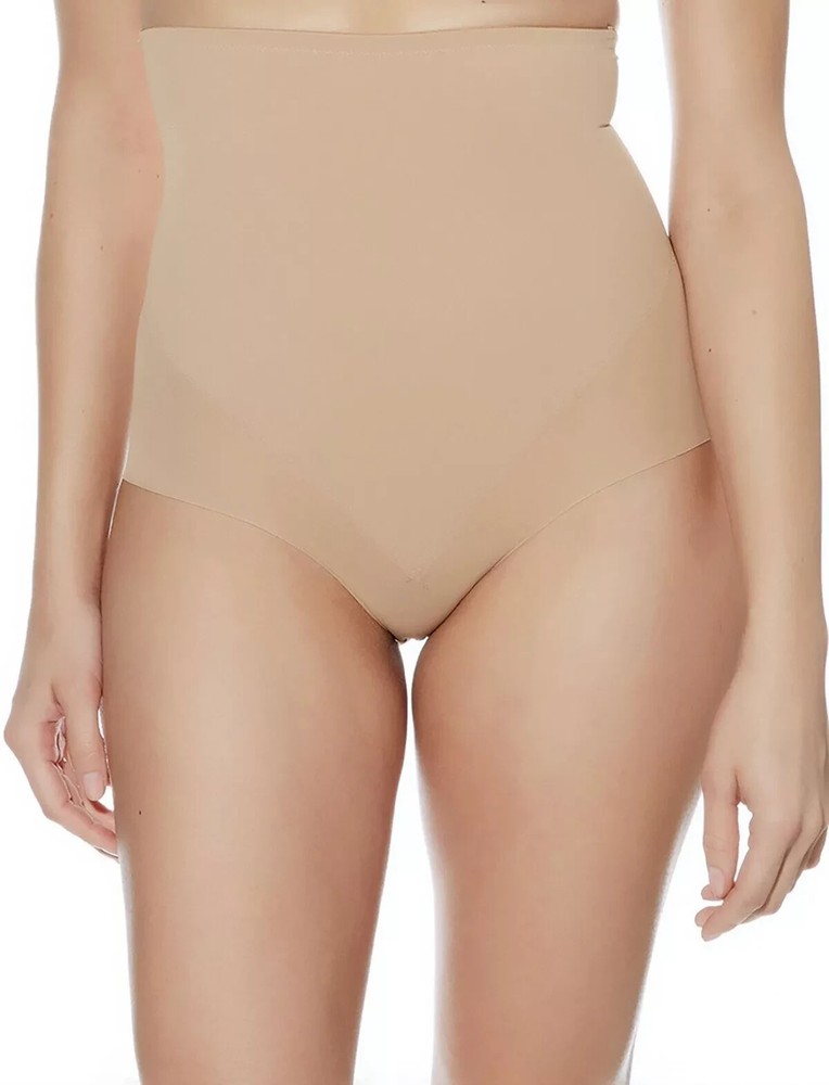 Wacoal Beauty Secret Summer Brief L 14 Nude High Waist Tummy Control Shapewear