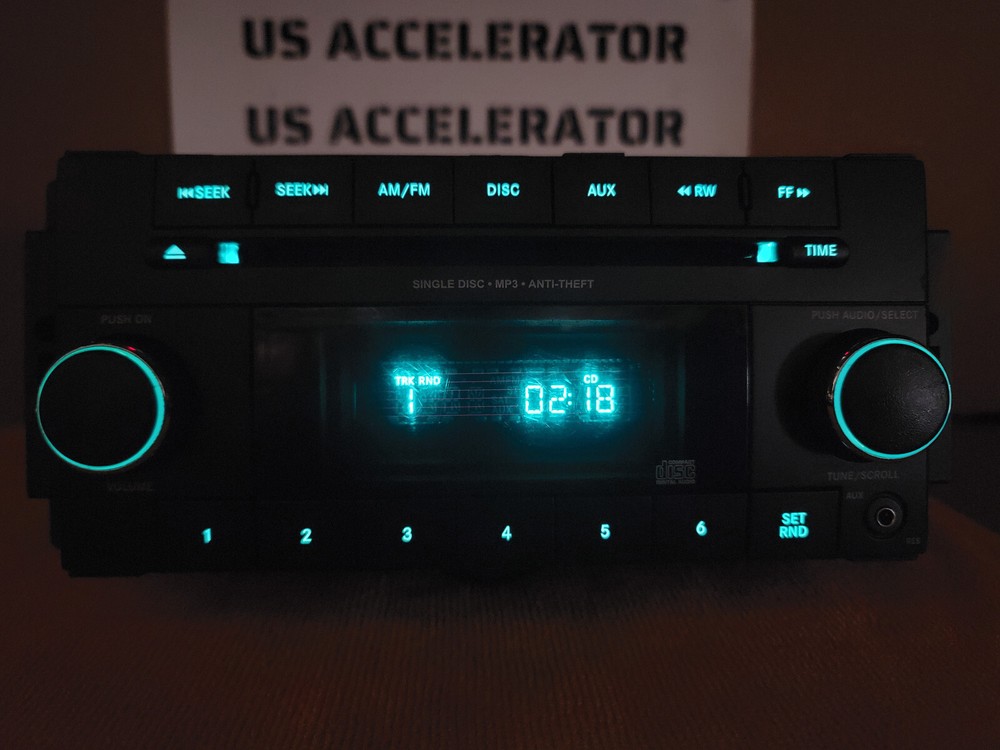 2007-14 Dodge Chrysler Jeep Factory OEM CD Player MP3 RADIO P05091195AB AUX RES
