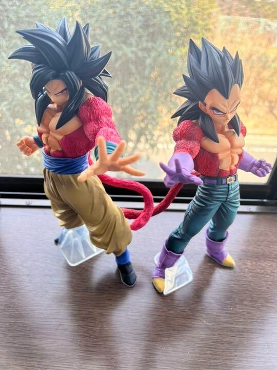 Dragon Ball Super Saiyan 4 Goku Vegeta Ichiban Kuji Greatest Saiyan Figure No Box