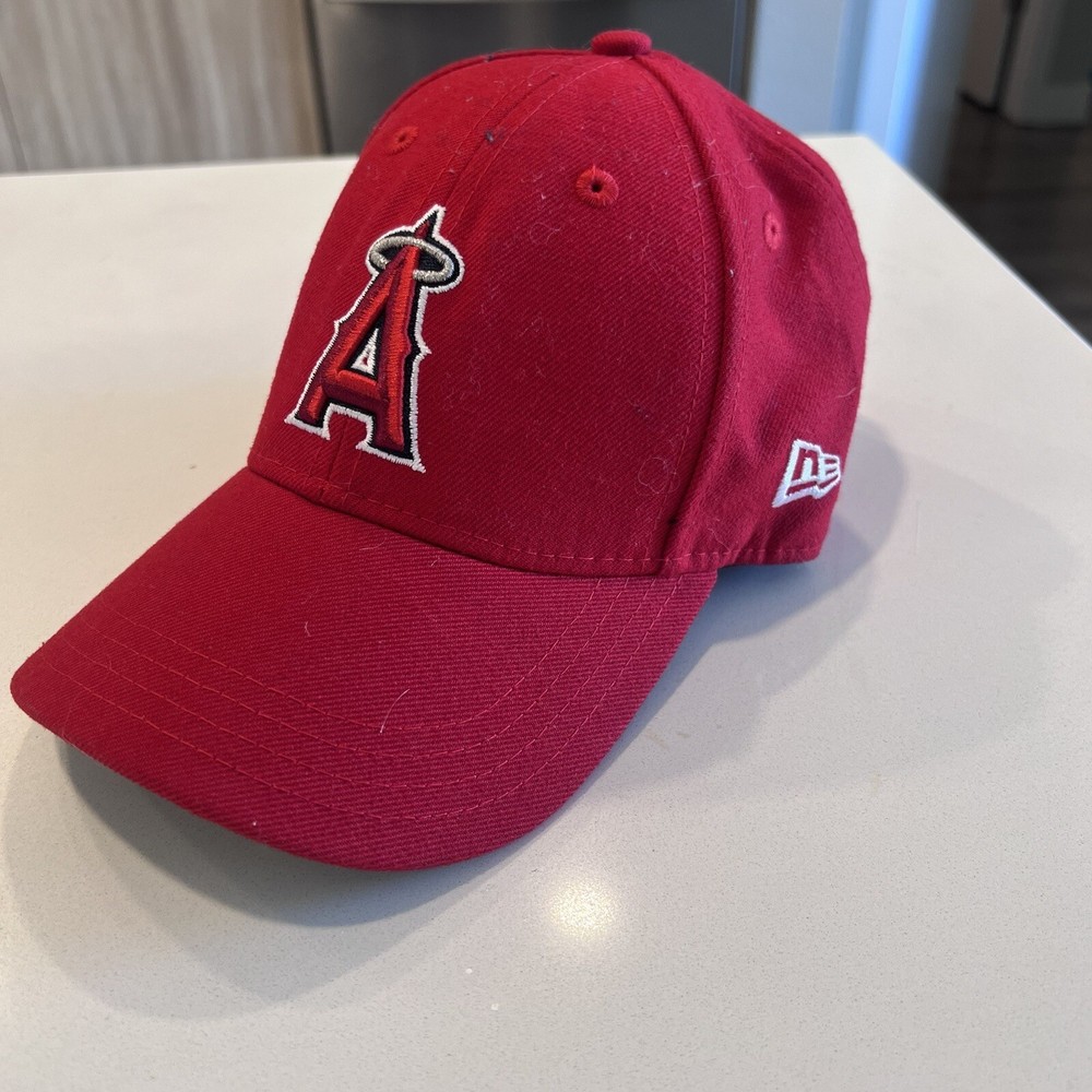 Los Angeles Angels Hat Cap New Era Red Youth Collection On-Field Men's 59FIFTY