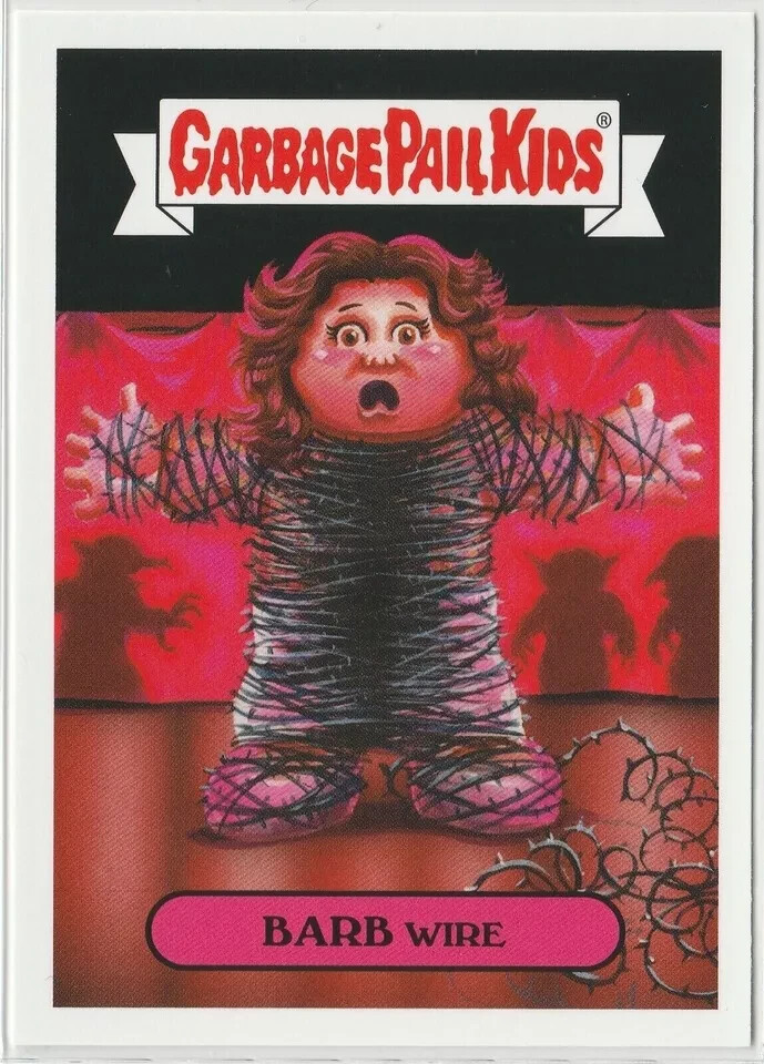 Barb Wire Garbage Pail Kids GPK 2019 Revenge of Oh the Horror-ible Card #16a
