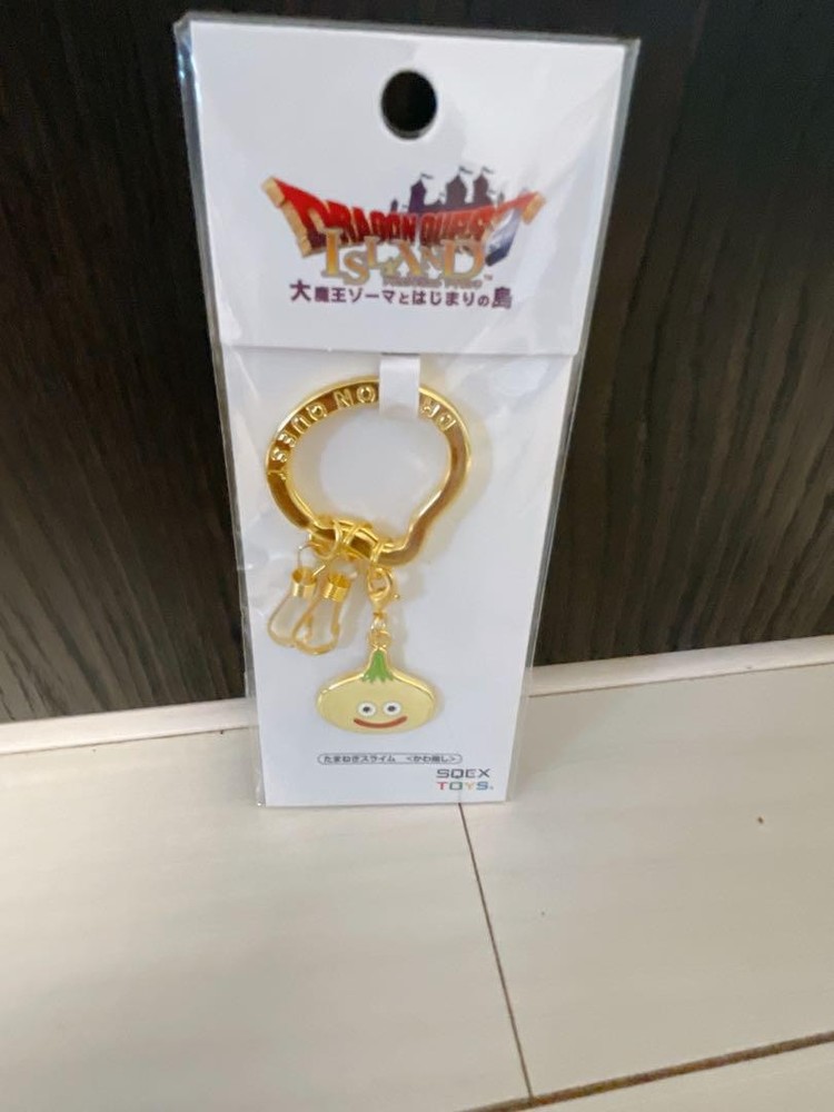 Dragon Quest Onion Slime Keychain Adorable Collectible