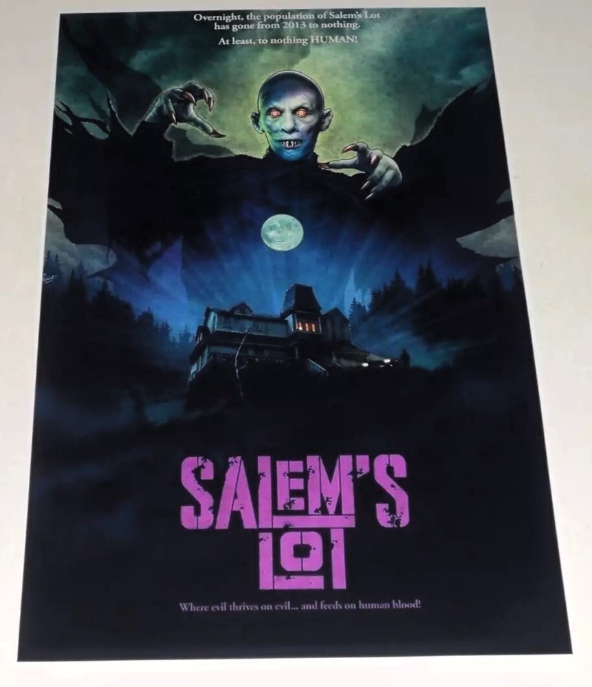 Large Salem's Lot Tobe Hooper 1979 TV Poster, 19
