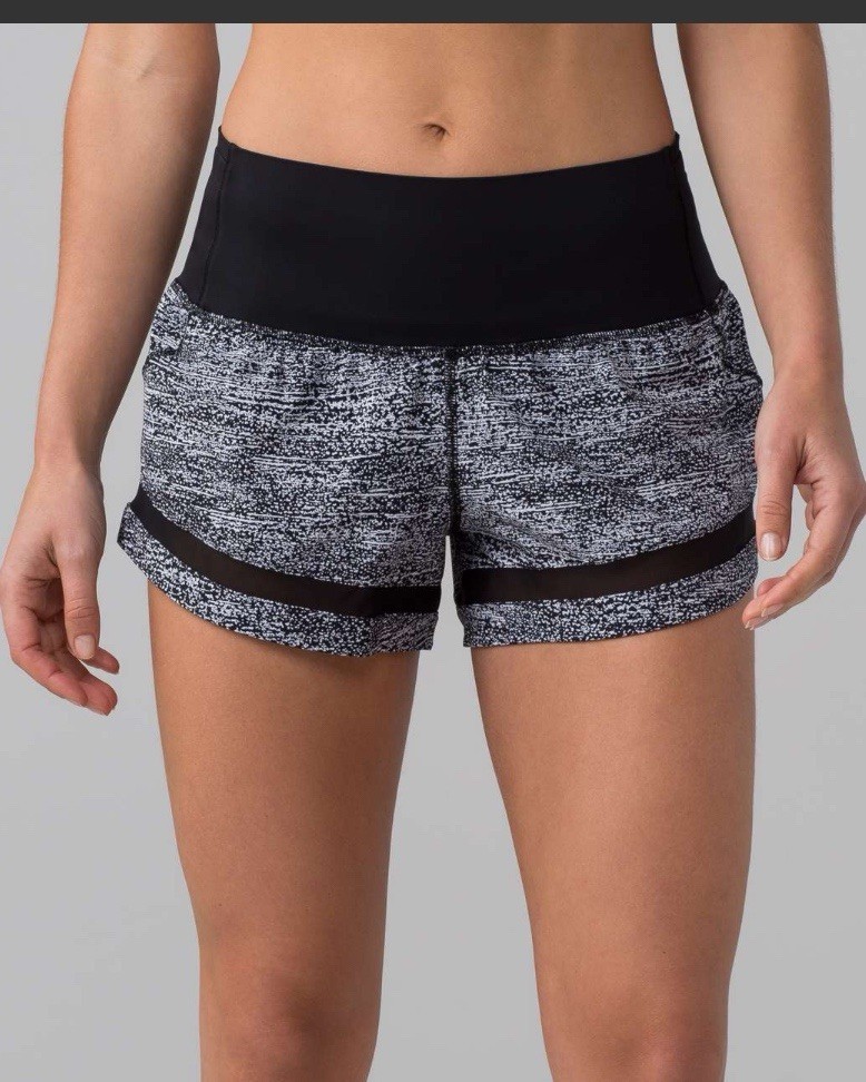 Lululemon Pace Perfect 3 Inch Running Shorts