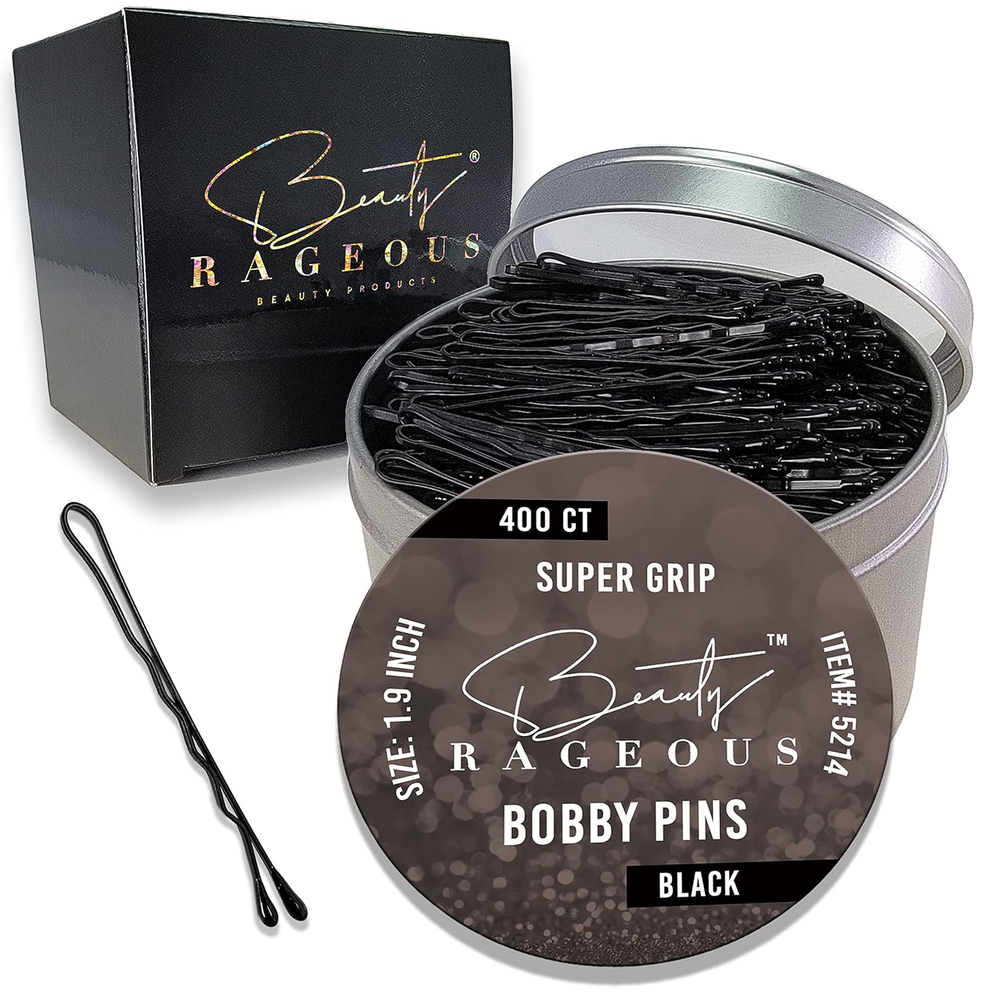 Super Grip Bobby Pins 1.9 Inch for All Hair Types Secure Hold Easy Use
