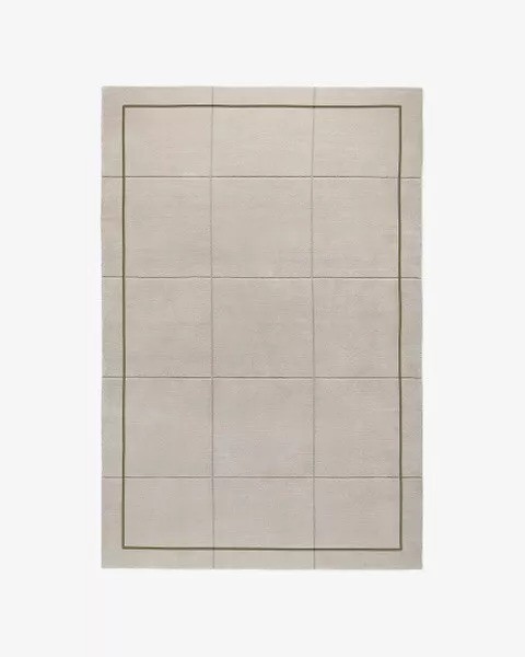 Hand-Tufted Wool Rug 9x12 ft - Nordic Knots Norr Malarstrand Design, Area Rug