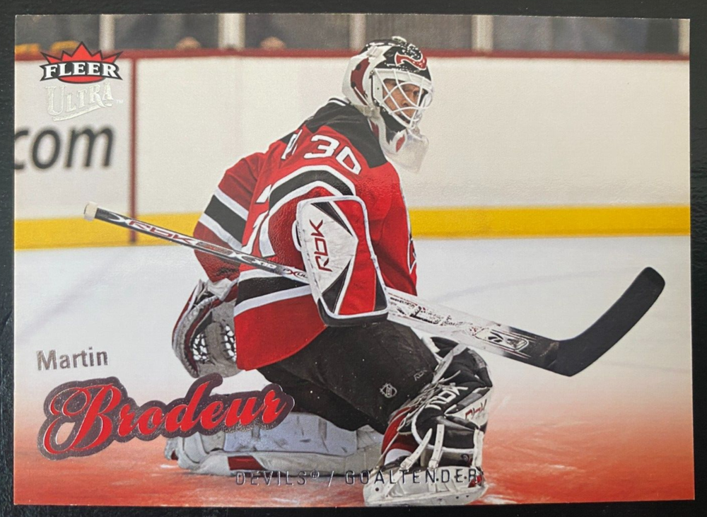 Martin Brodeur 2008-09 NHL Fleer  Ultra #40 New Jersey Devils