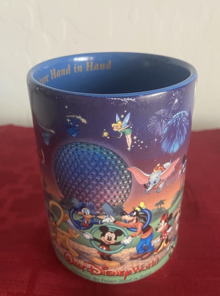 Authentic Walt Disney World Disney Parks Coffee Mug All Over Print Characters