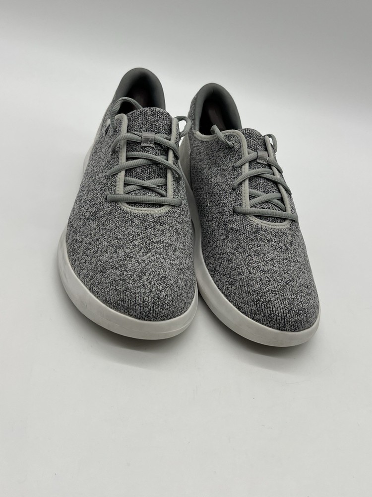 Kizik Madrid Mens Size 10 Gray Eco Knit Hands-Free Slip On Sneakers
